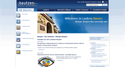 Desktop Screenshot of landkreis-bautzen.de